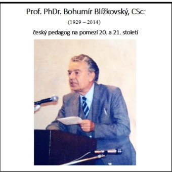 Bohumír Blížkovský - český pedagog na pomezí 20. a 21. století